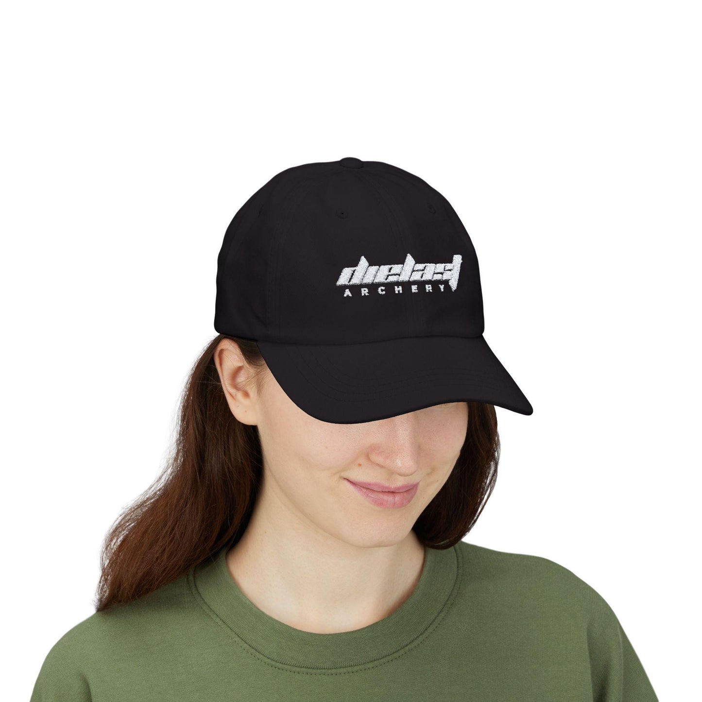 Dielast Archery Black Hat: Low Profile Cotton Cap