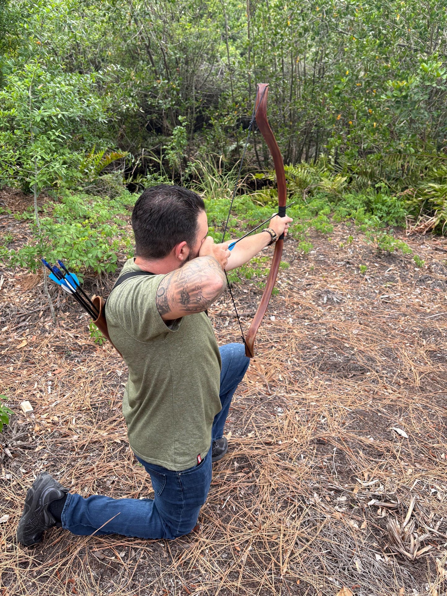 Dielast Recurve Bow – Wood Finish