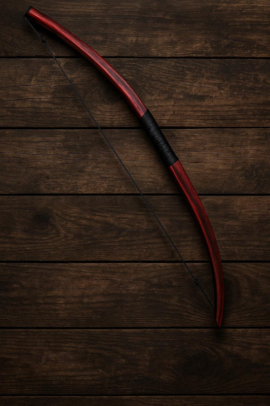 Dielast Longbow - Deep Red Finish