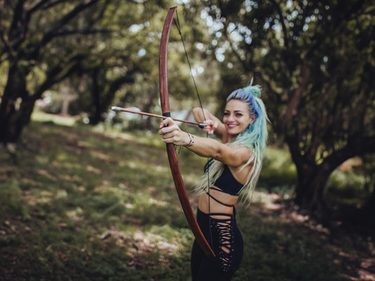 Dielast Longbow - Wood Finish