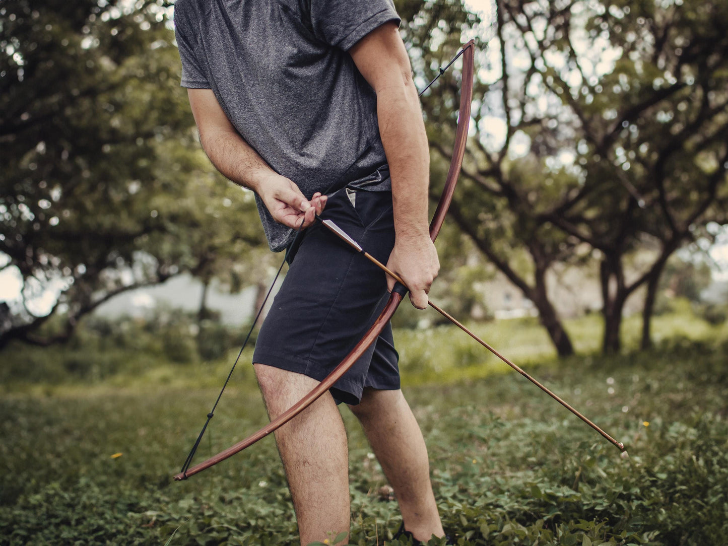 Dielast Longbow - Wood Finish