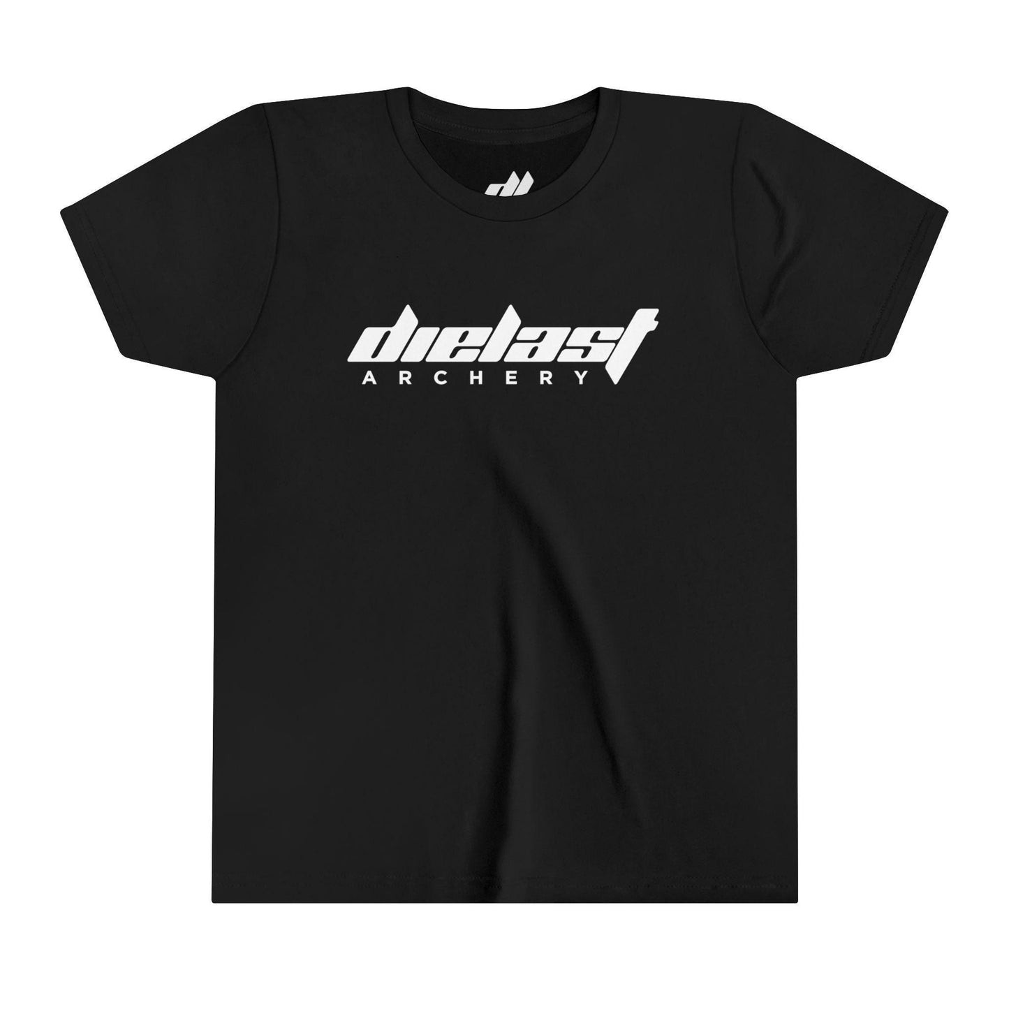 Youth Archery Tee – Black Dielast Cotton T-Shirt