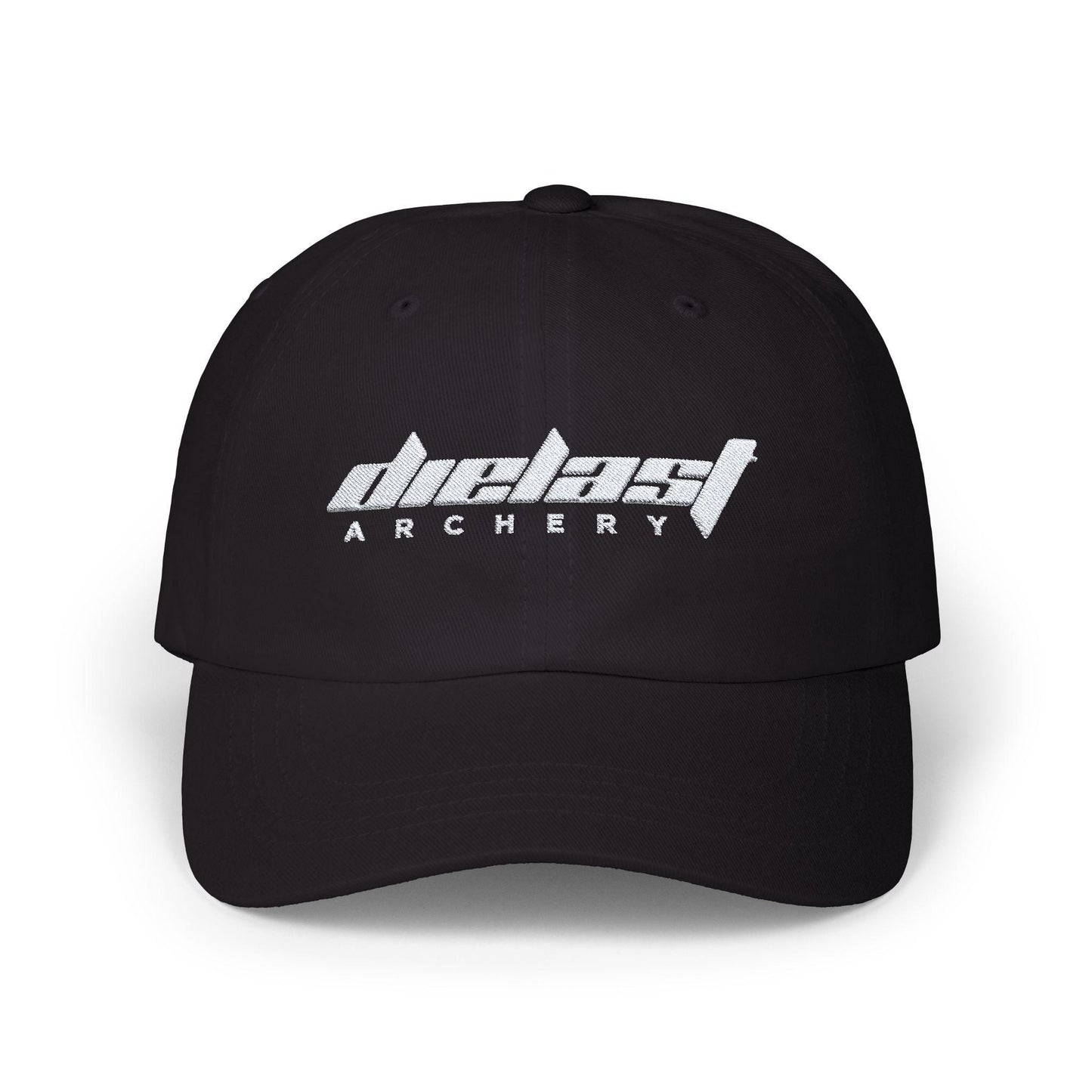 Dielast Archery Black Hat: Low Profile Cotton Cap
