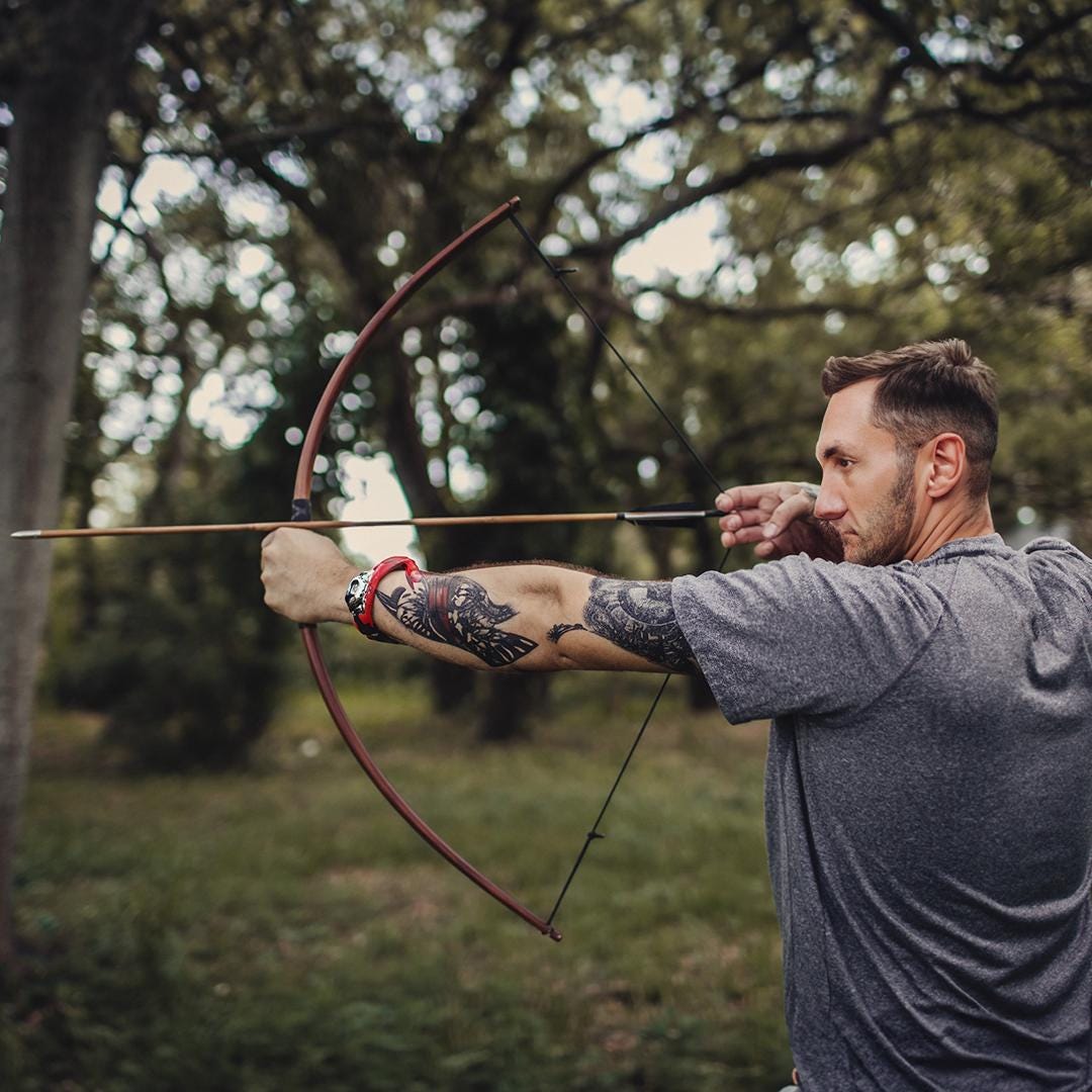 Dielast Longbow - Wood Finish